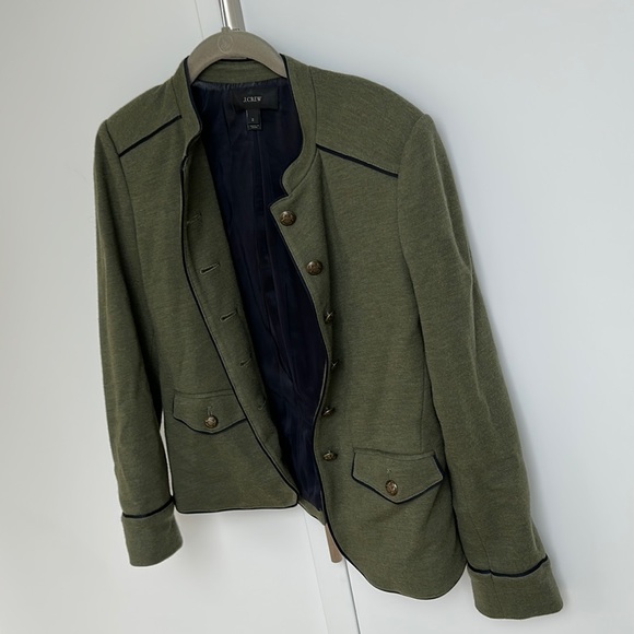 J.Crew Military Style Jacket - Picture 1 of 9